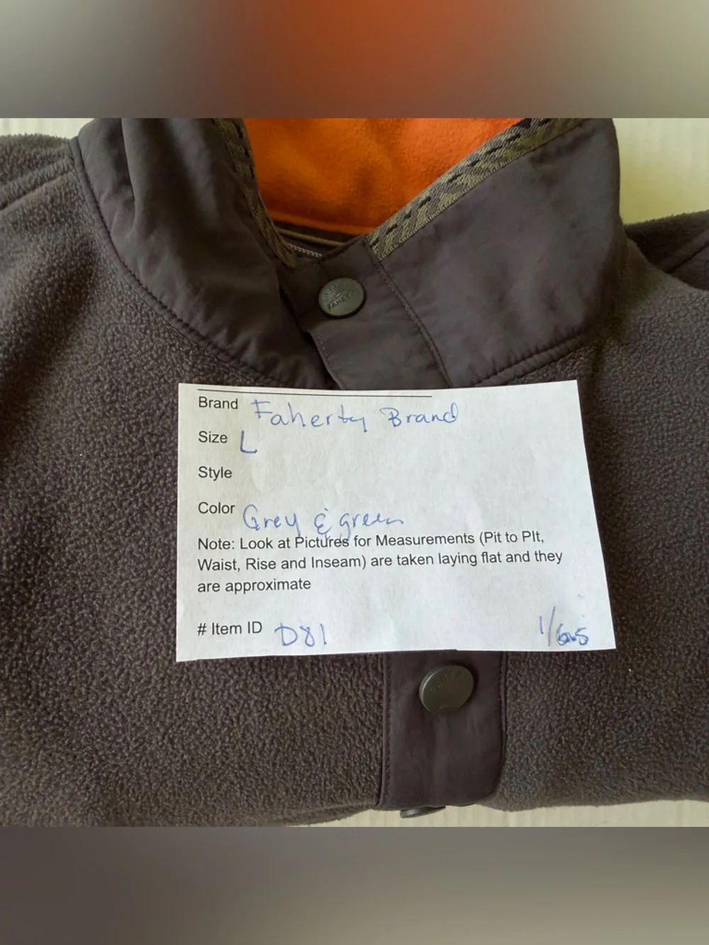 Faherty lightweight fleece